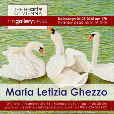 Maria Letizia Ghezzo in der CITYgalleryVIENNA