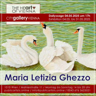 Maria Letizia Ghezzo in der CITYgalleryVIENNA
