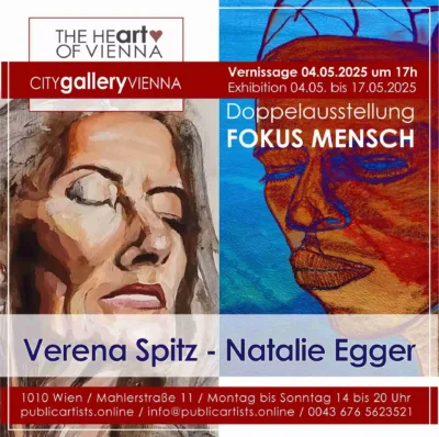 Doppelausstellung „FOKUS MENSCH“ in der CITYgalleryVIENNA