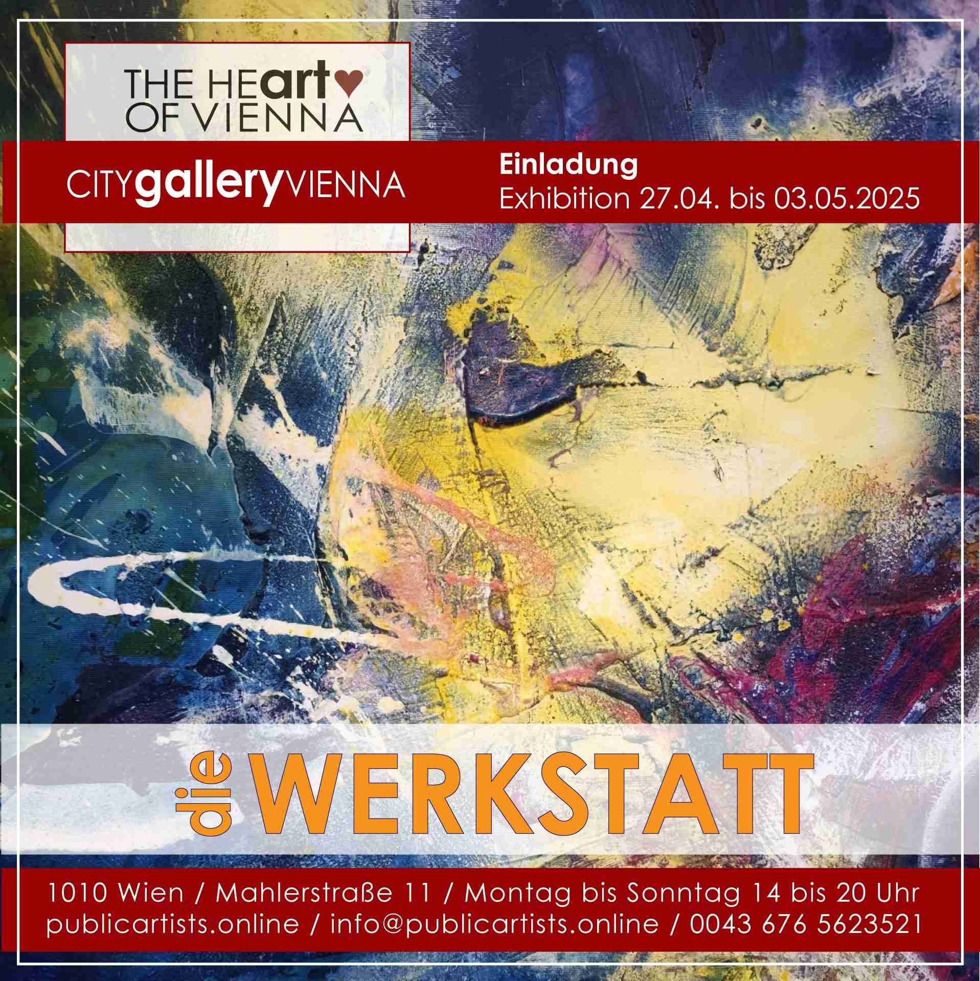 die WERKSTATT in der CITYgalleryVIENNA