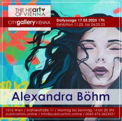 Alexandra Böhm a CITYgalleryVIENNA-ban