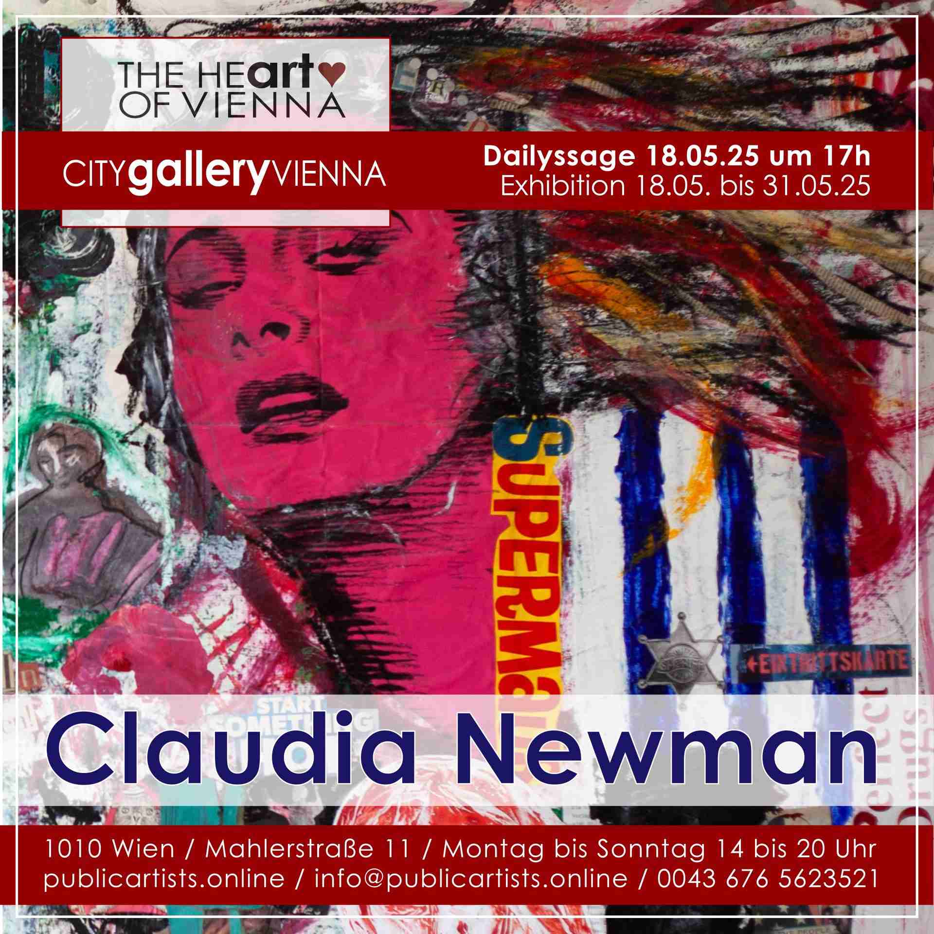 Claudia Newman in der CITYgalleryVIENNA
