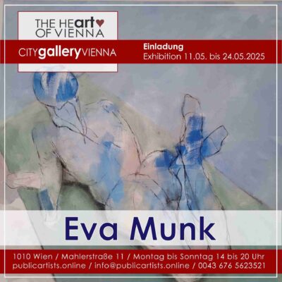Eva Munk in der CITYgalleryVIENNA