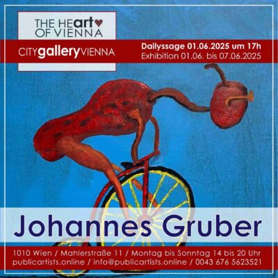 Johannes Gruber zeigt „Minimalistischer Surrealismus“ in der CITYgalleryVIENNA