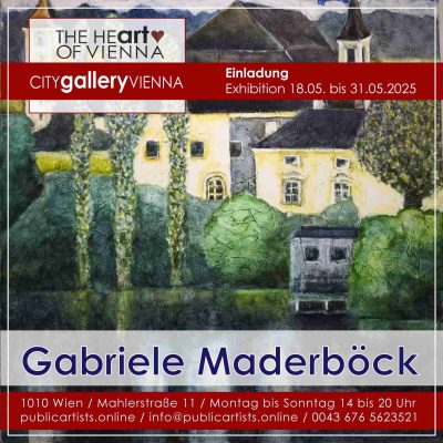Gabriele Maderböck v CITYgalleryVIENNA