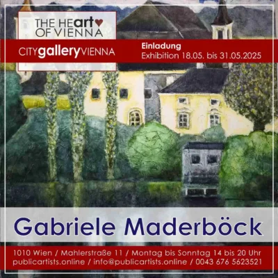 Gabriele Maderböck a CITYgalleryVIENNA-ban