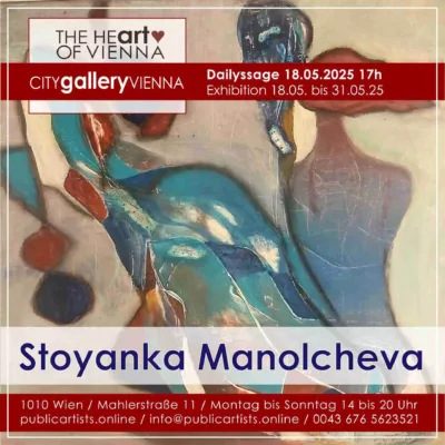 Sztojanka Manolcseva a CITYgalleryVIENNA-ban