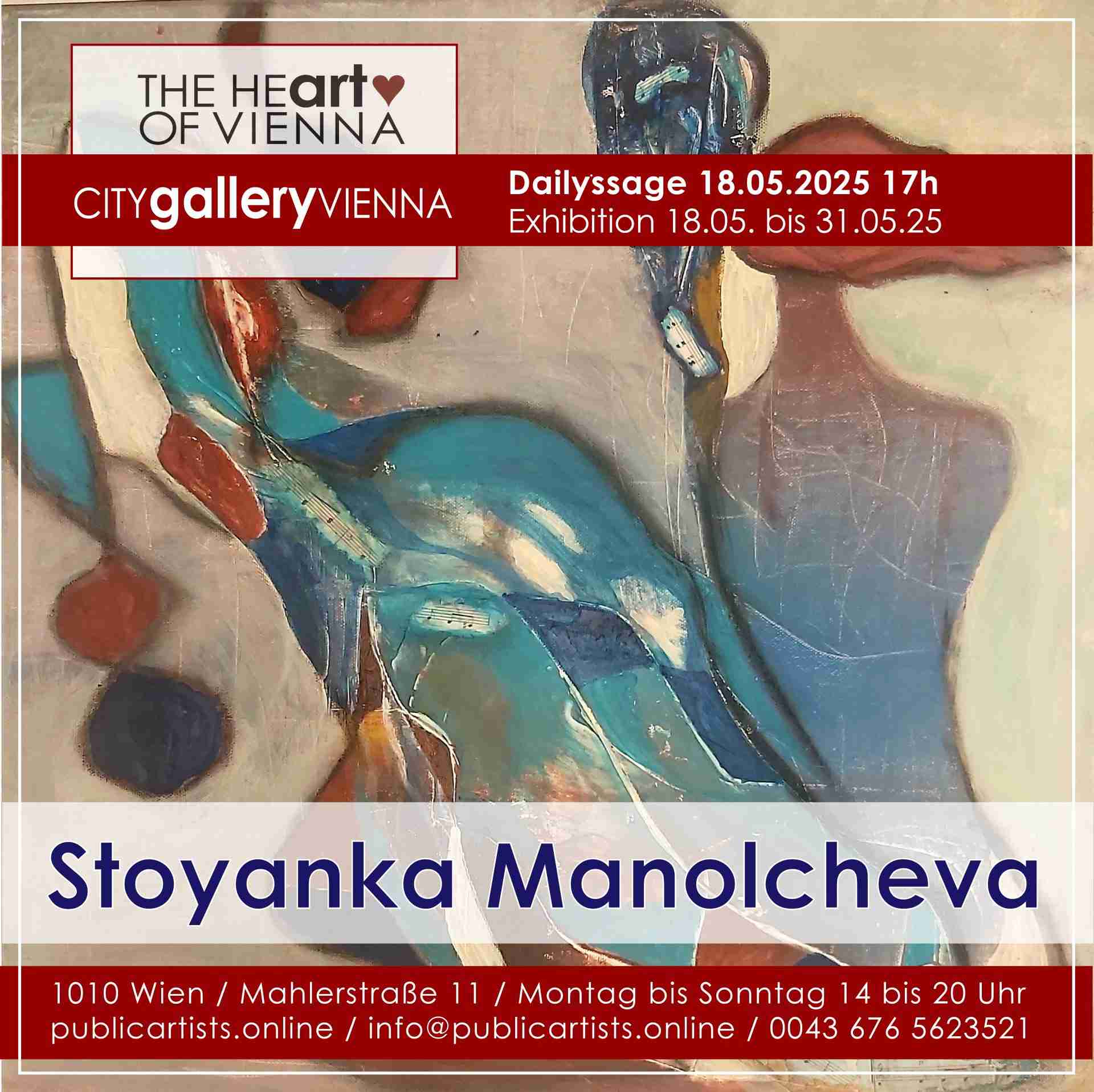 Stoyanka Manolcheva in der CITYgalleryVIENNA