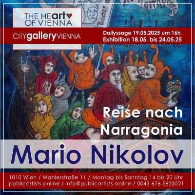 Mario Nikolov alla CITYgalleryVIENNA