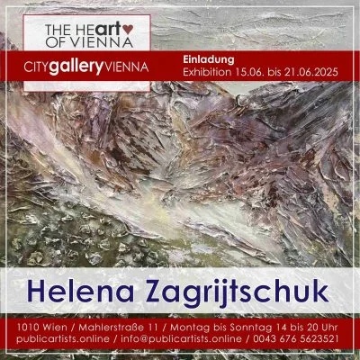 Helena Zagrijtschuk a CITYgalleryVIENNA-ban