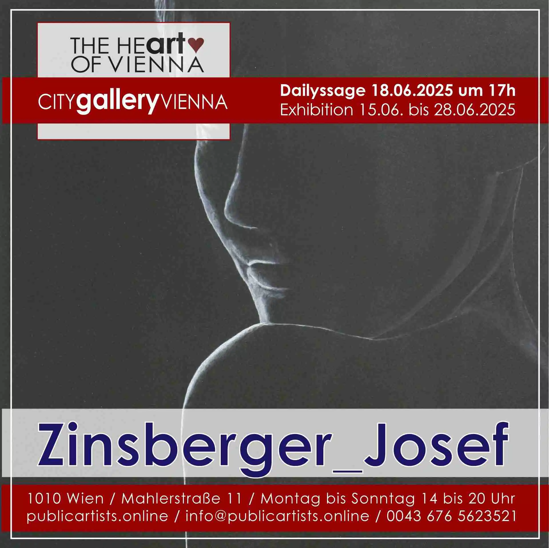 Josef Zinsberger a CITYgalleryVIENNA-ban