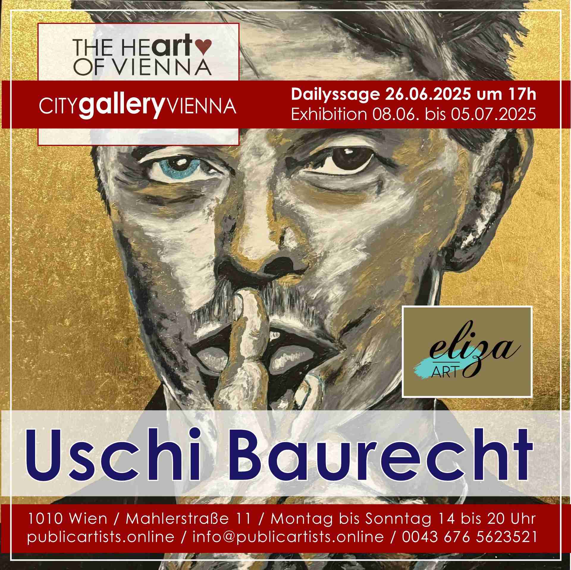 Uschi Baurecht in der CITYgalleryVIENNA