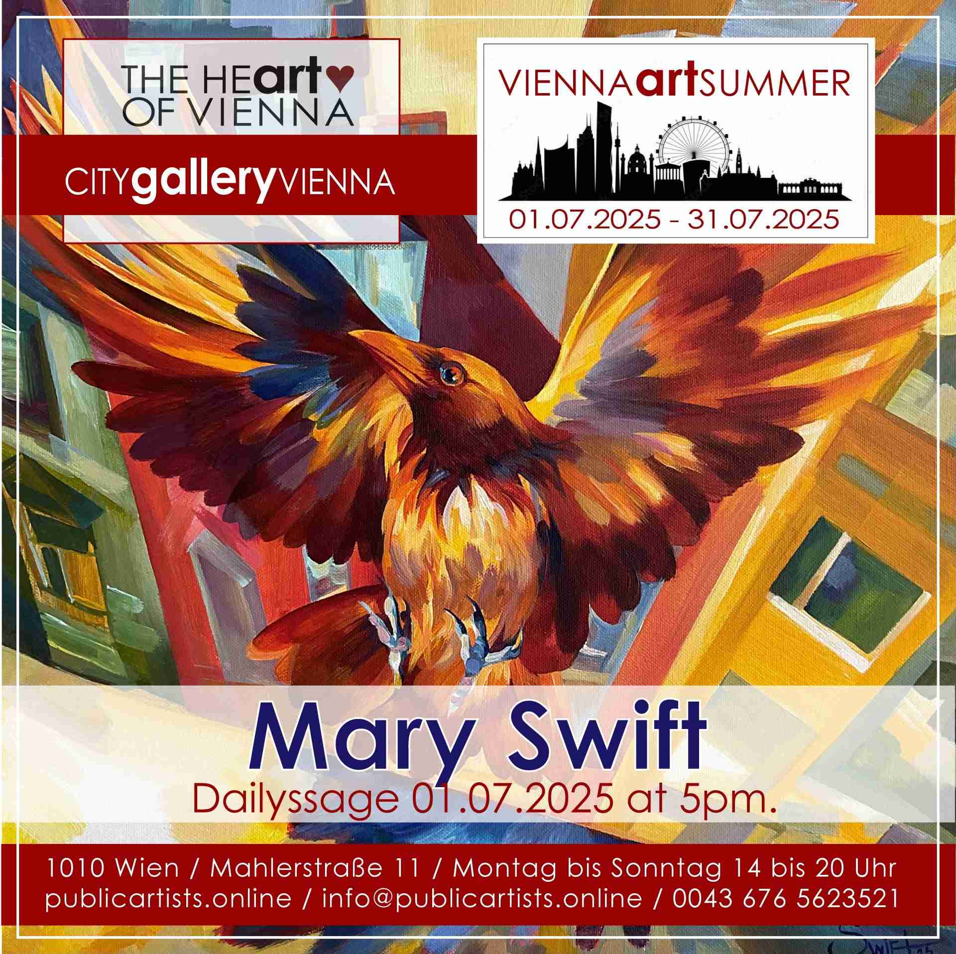 Mary Swift at VIENNA ART SUMMER 2025