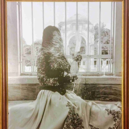 Im Sinnesrausch der Ekstase – gerahmt, Unikat 1/1