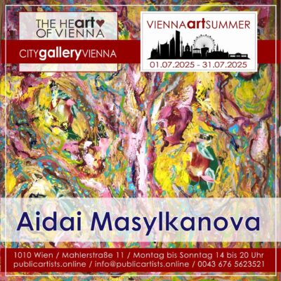 Aidai Masylkanova at VIENNA ART SUMMER 2025