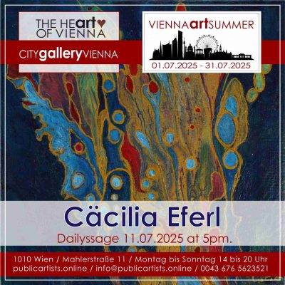 Cäcilia Eferl at VIENNA ART SUMMER 2025