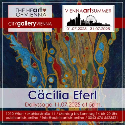 Cäcilia Eferl at VIENNA ART SUMMER 2025