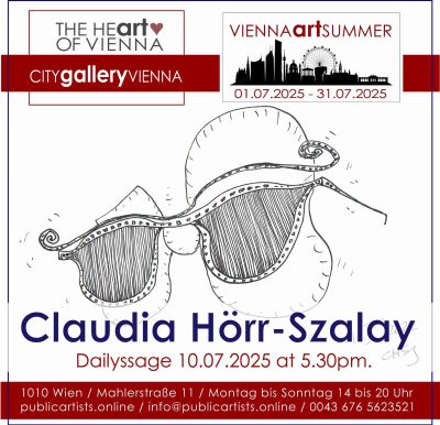 Claudia Hörr-Szalay na VIENNA ART SUMMER 2025