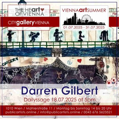 Darren Gilbert na VIENNA ART SUMMER 2025