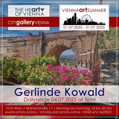 Gerlinde Kowald at VIENNA ART SUMMER 2025
