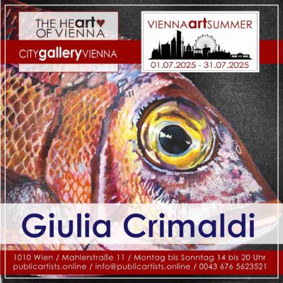 Giulia Crimaldi at VIENNA ART SUMMER 2025