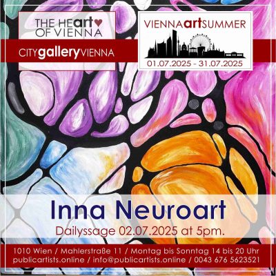 Inna Neuroart na VIENNA ART SUMMER 2025