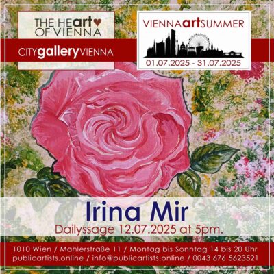 Irina Mir a VIENNA ART SUMMER 2025
