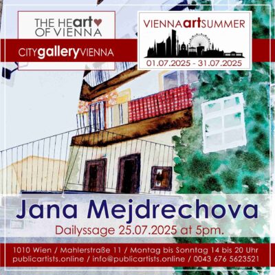 Jana Mejdrechova at VIENNA ART SUMMER 2025