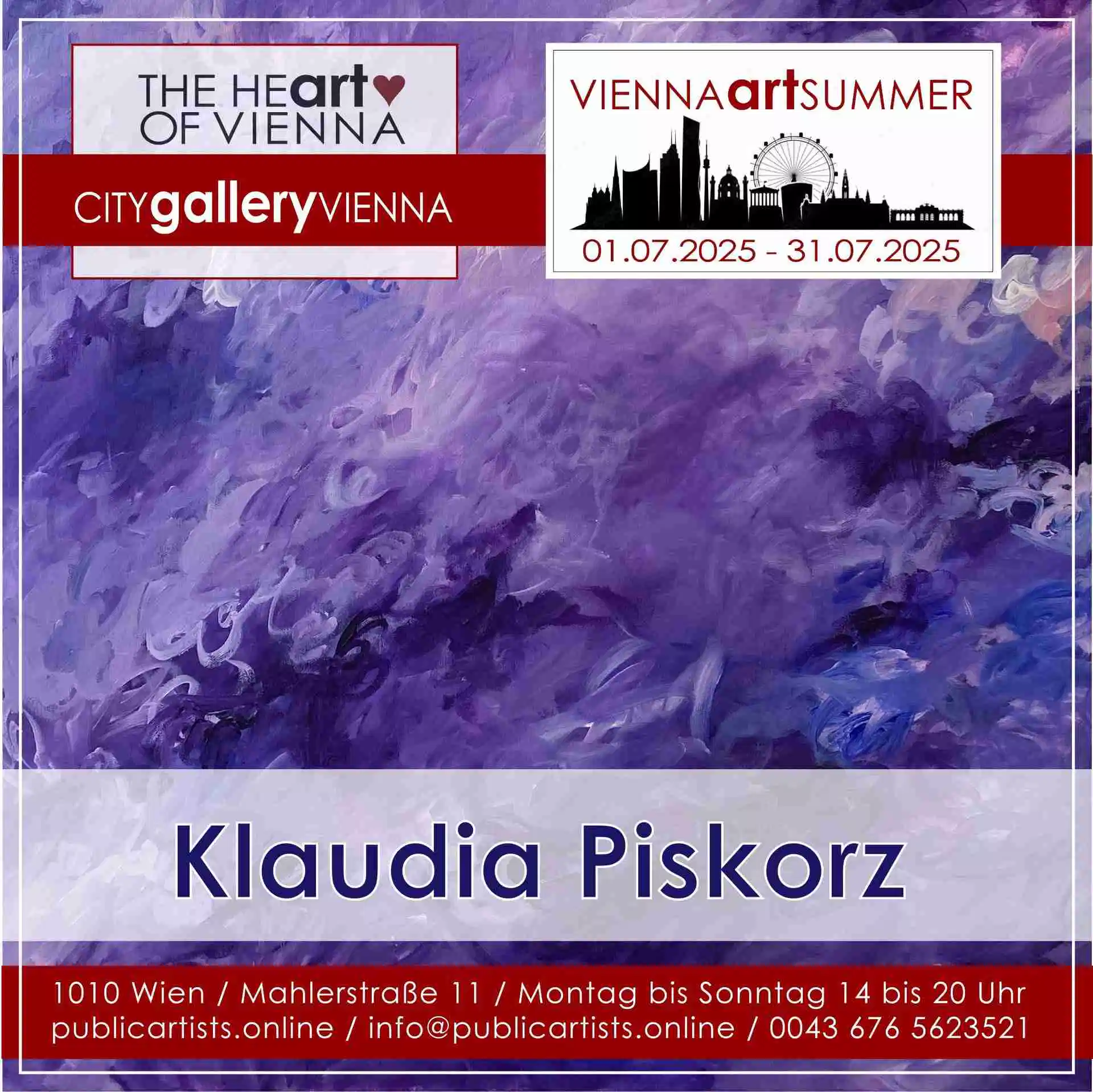 Klaudia Piskorz a VIENNA ART SUMMER 2025