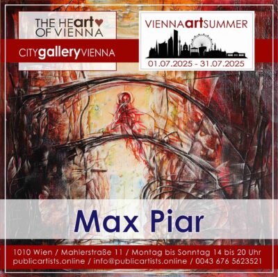 Max Piar at VIENNA ART SUMMER 2025