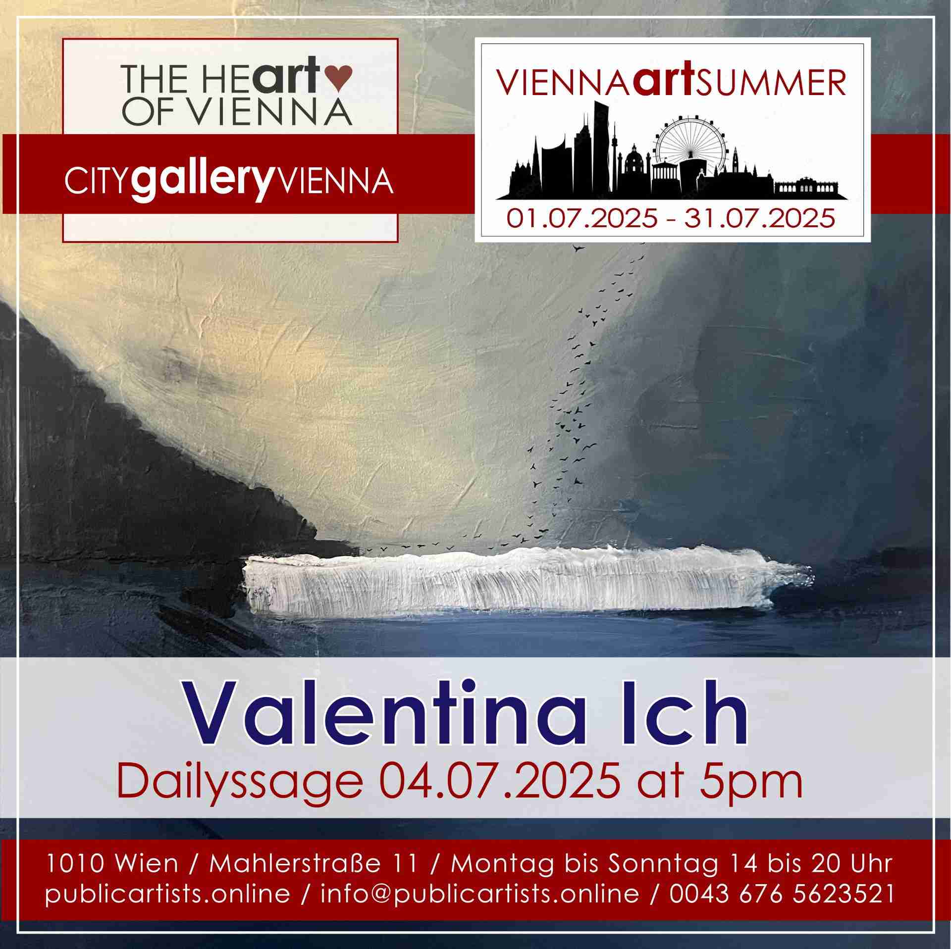 Valentina Ich at VIENNA ART SUMMER 2025