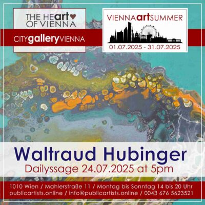 Waltraud Hubinger na VIENNA ART SUMMER 2025