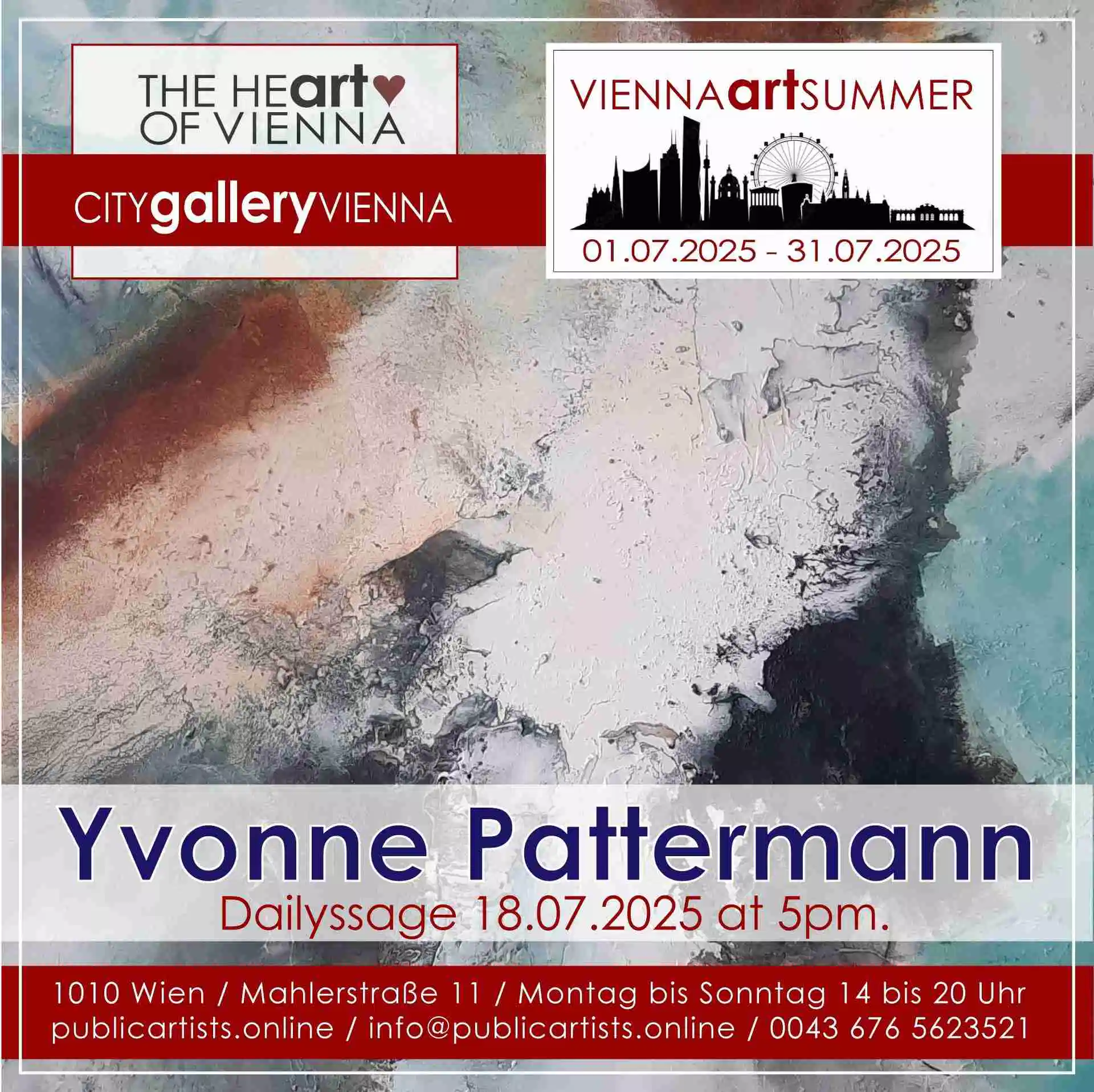 Yvonne Pattermann at VIENNA ART SUMMER 2025