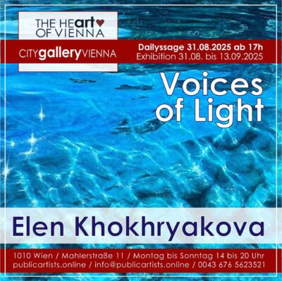 Elen Khokhryakova in der CITYgalleryVIENNA