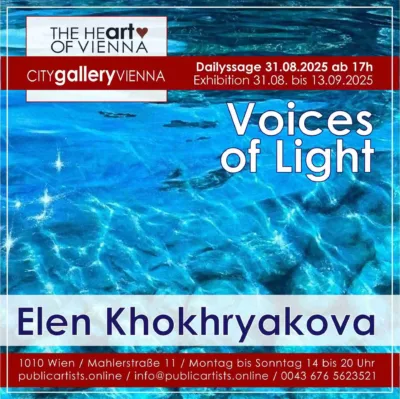 Elen Khokhryakova in the CITYgalleryVIENNA