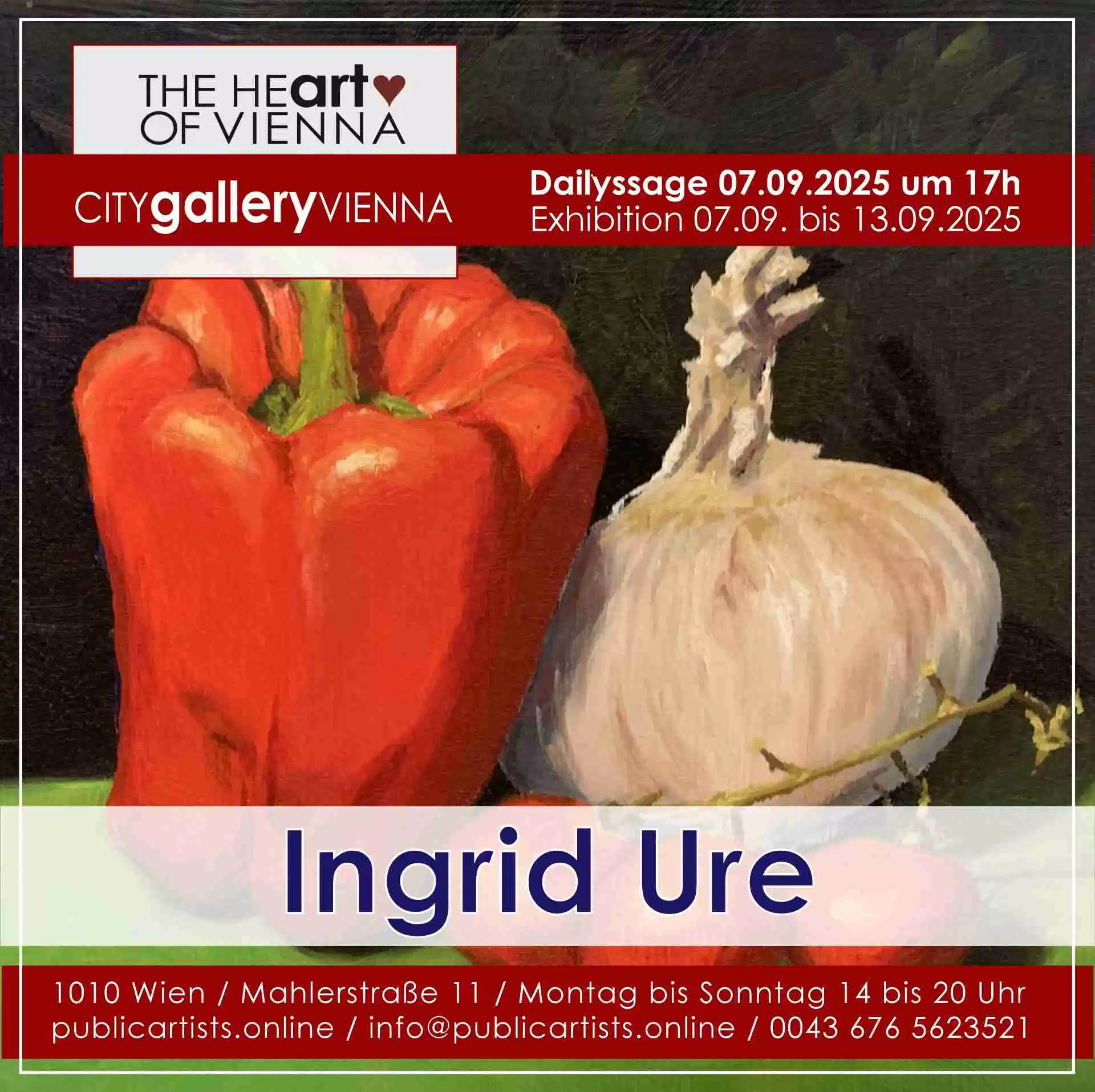 Ingrid Ure v CITYgalleryVIENNA