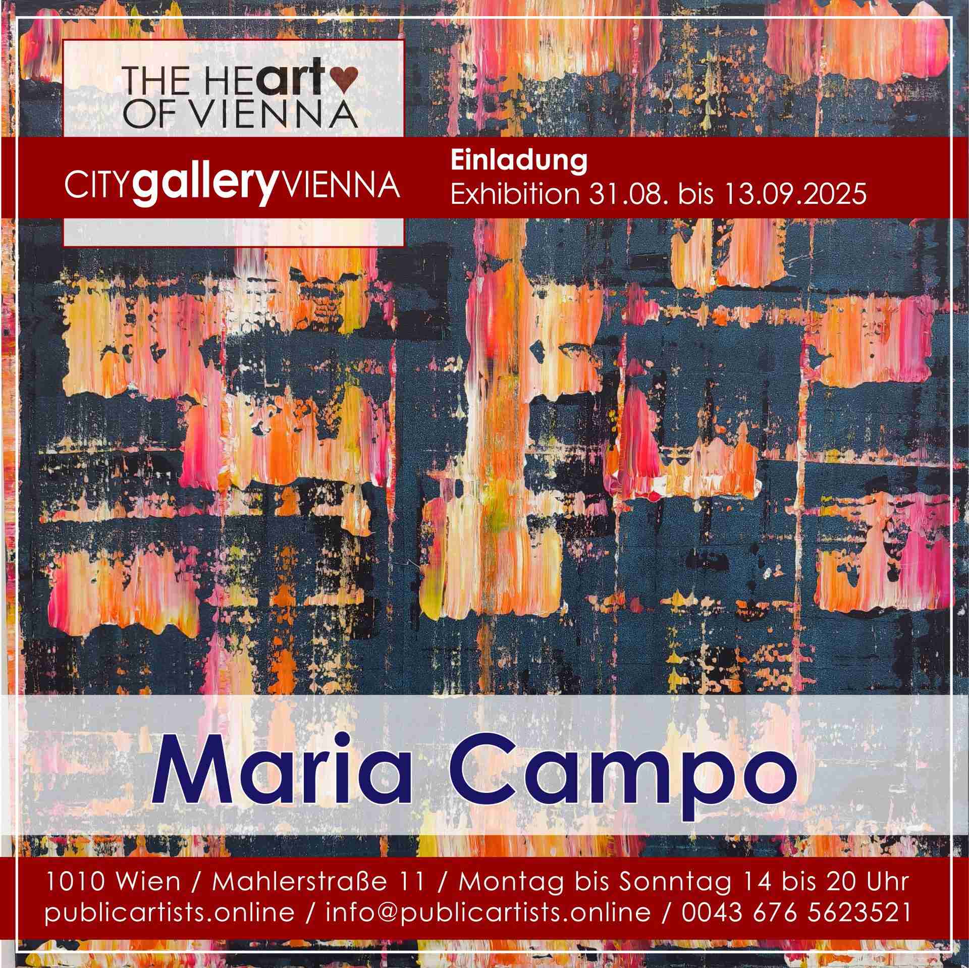 Maria Campo v CITYgalleryVIENNA