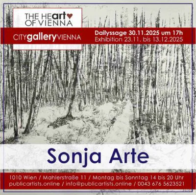 Sonja Arte in der CITYgalleryVIENNA