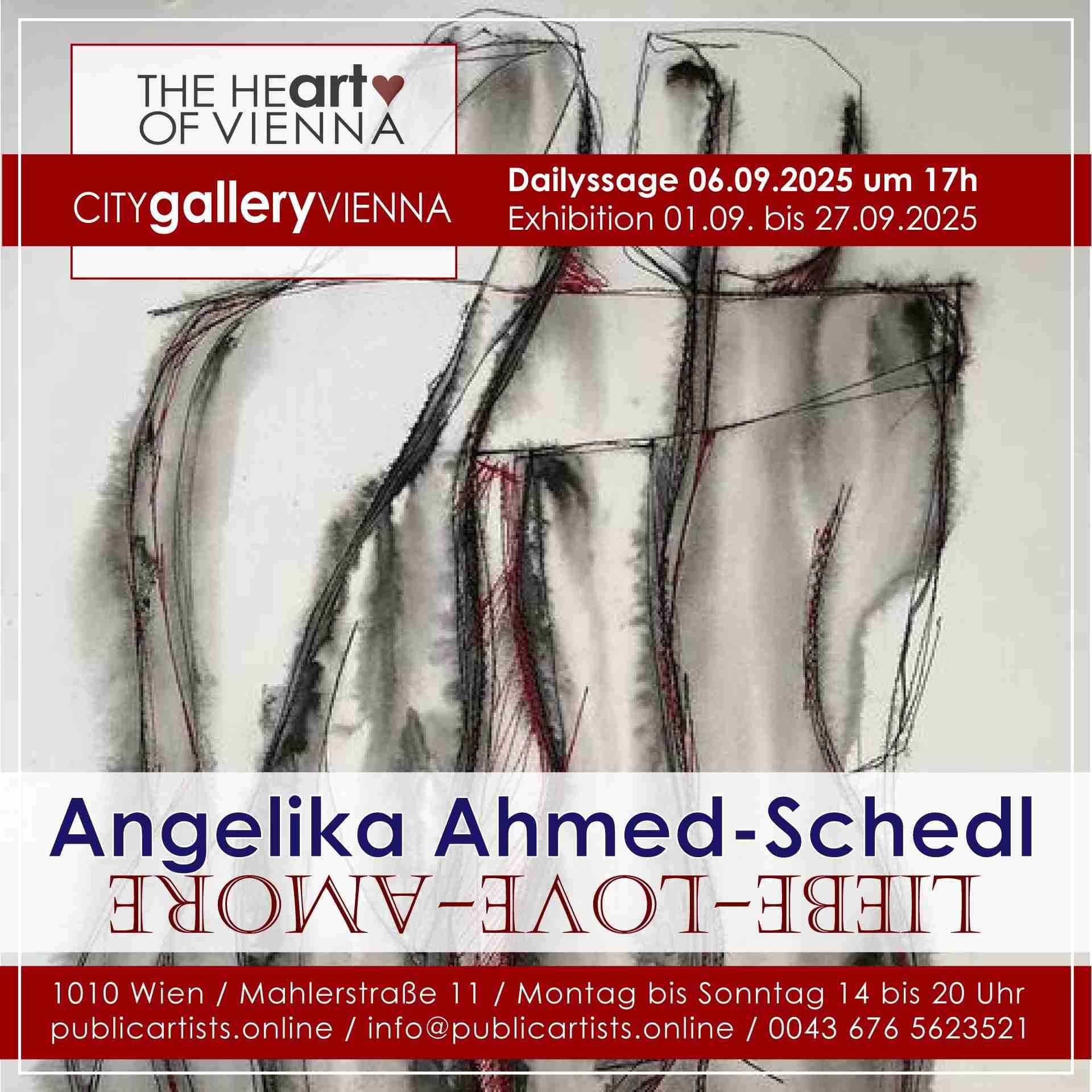 Angelika Ahmed-Schedl zeigt LIEBE-LOVE-AMORE