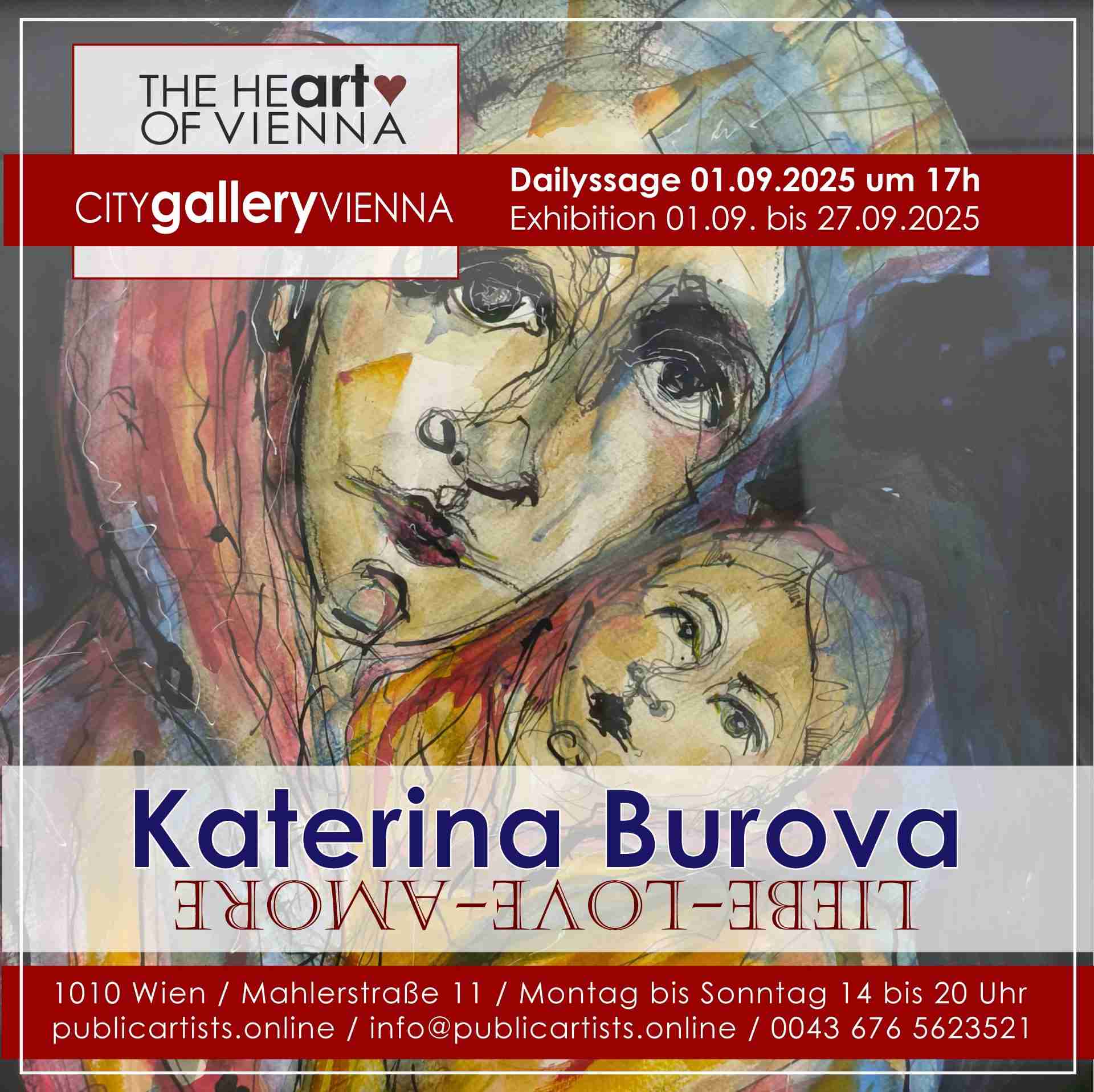 Katerina Burova zeigt LIEBE-LOVE-AMORE