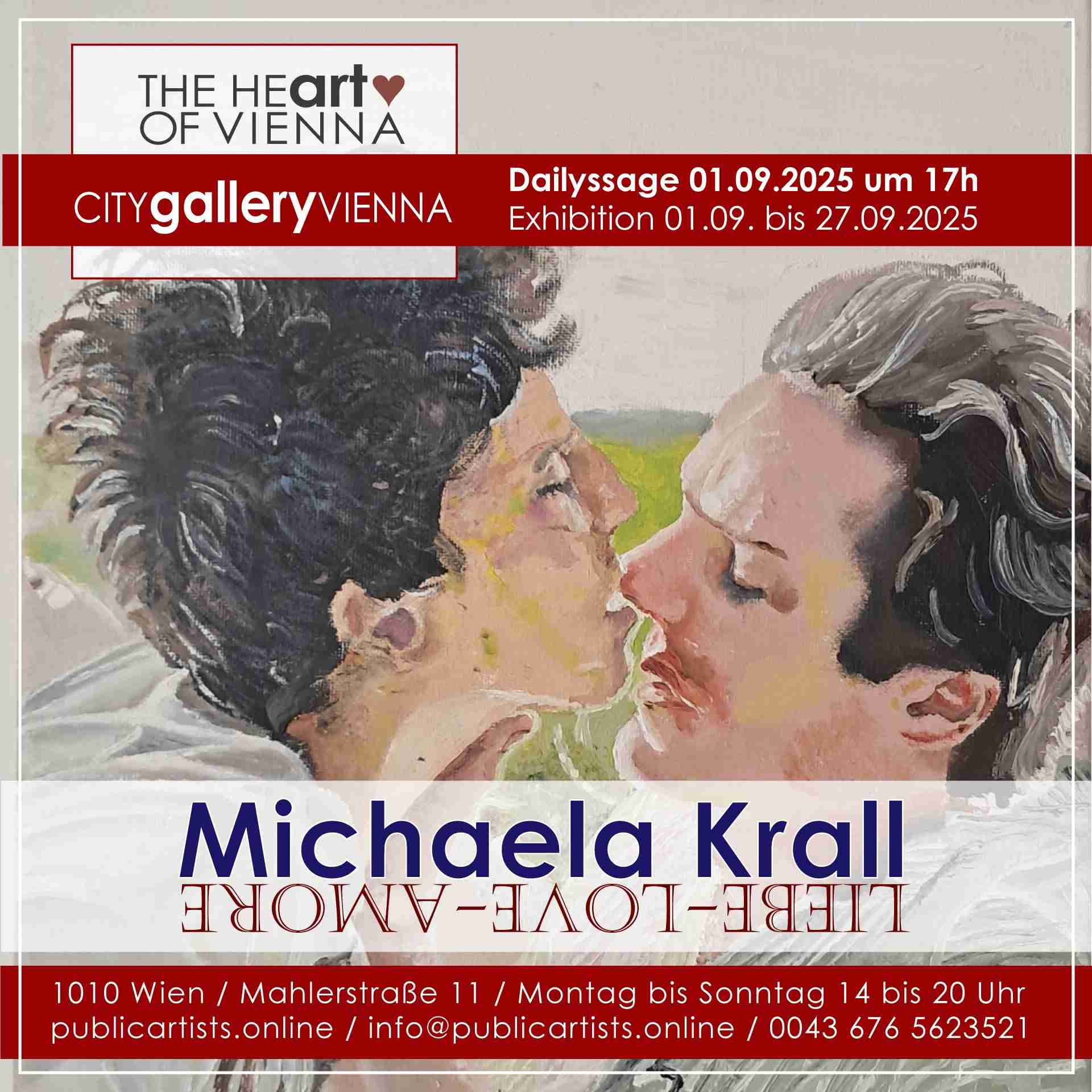 Michaela Krall předvádí LIEBE-LOVE-AMORE