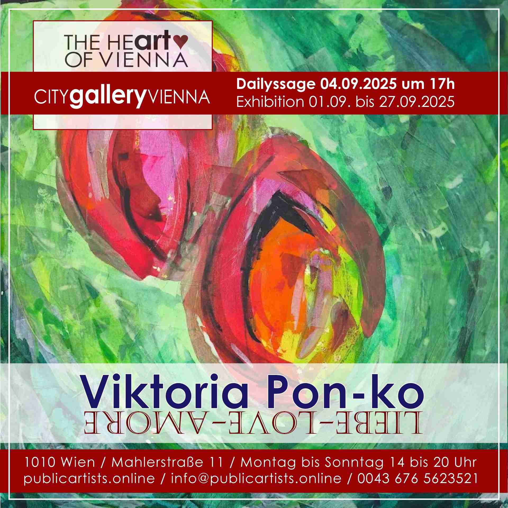 Viktoria Pon-ko ukazuje LOVE-LOVE-AMORE