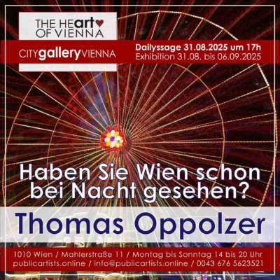 Thomas Oppolzer bemutatja a HAVE YOU SEEN VIENNA AT NIGHT?