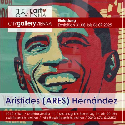 Aristides Hernandez in der CITYgalleryVIENNA