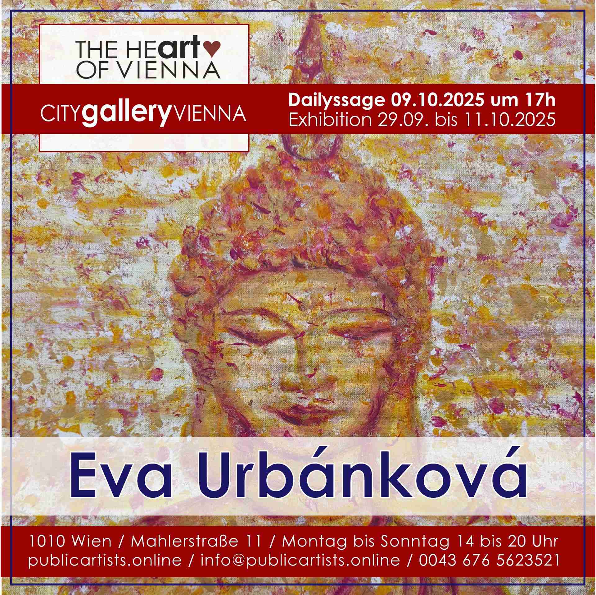 Eva Urbánková in der CITYgalleryVIENNA