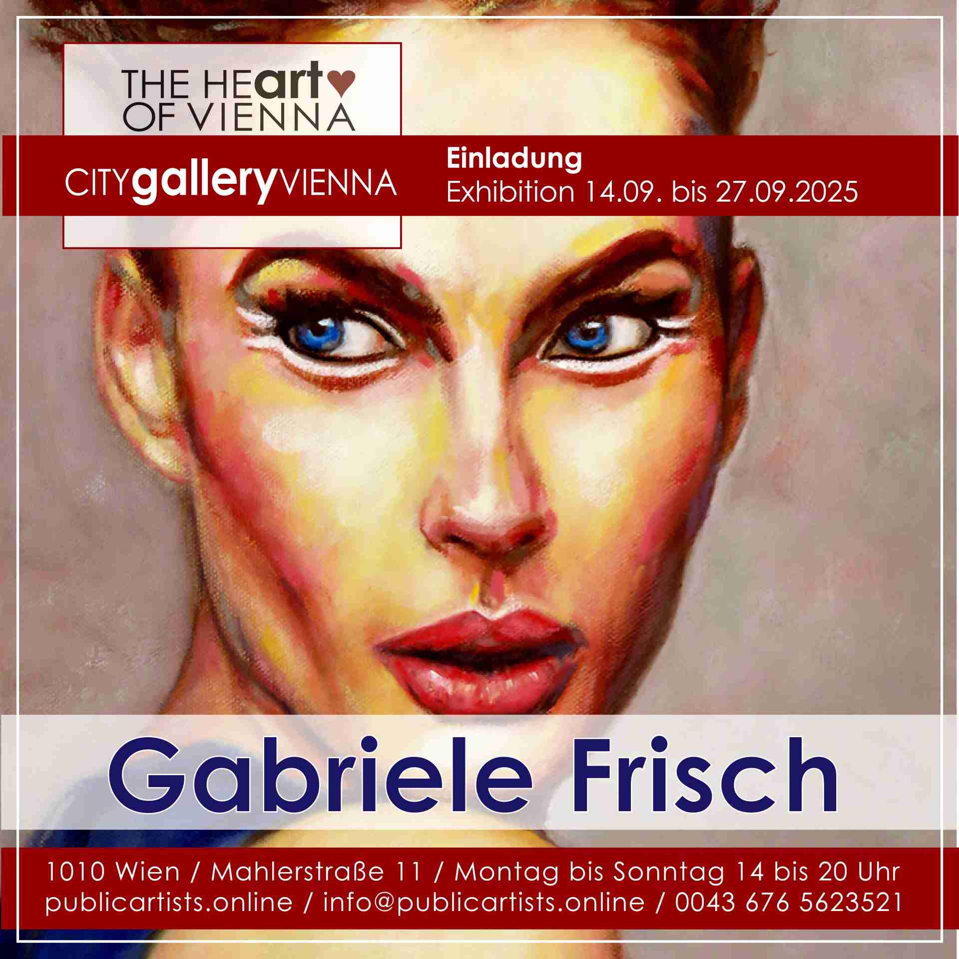 Gabriele Frisch a CITYgalleryVIENNA-ban