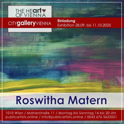 Roswitha Matern nella CITYgalleryVIENNA