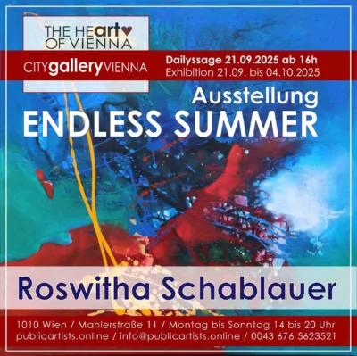 Roswitha Schablauer at the CITYgalleryVIENNA