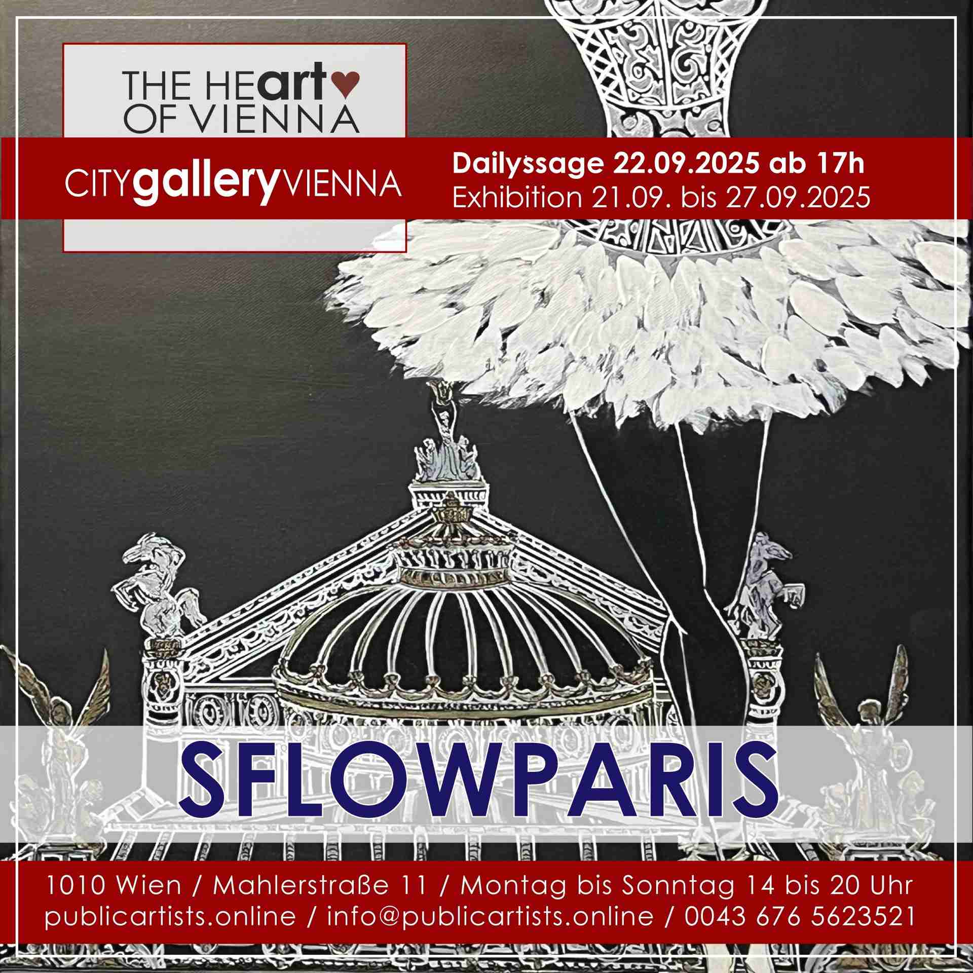 SFLOWPARIS in der CITYgalleryVIENNA