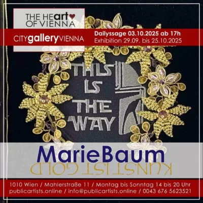 MarieBaum shows KUNST IST GOLD